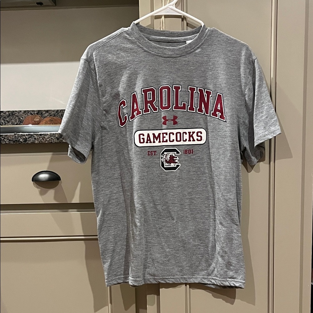 Under Armour Gray South Carolina Gamecocks Tee